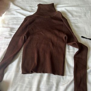 Crop top turtle neck